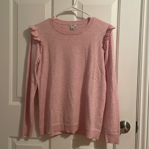 Light pink cotton sweater from JCrew (Size Small) - Picture 1 of 1